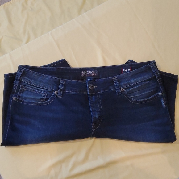 Silver Jeans Pants - COPY - Silver Bermuda Shorts